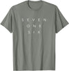 716 Area Code T Shirt New York Buffalo, Niagara Falls T-Shirt - Olive Heather