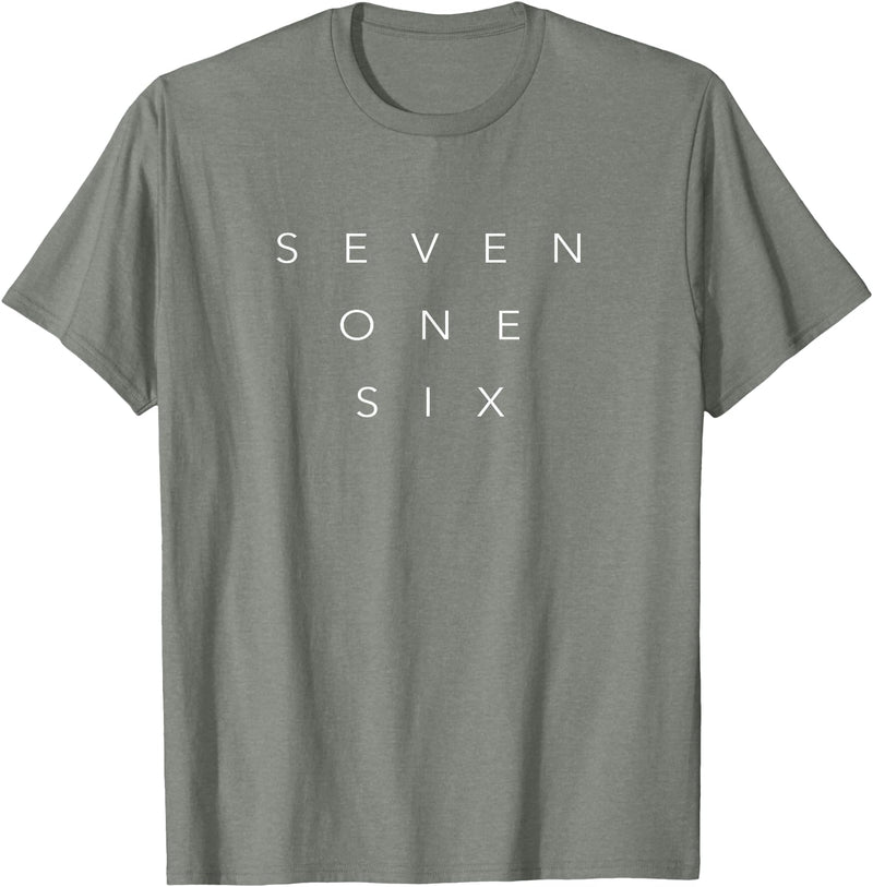 716 Area Code T Shirt New York Buffalo, Niagara Falls T-Shirt - Olive Heather
