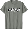 funny saying Gifts for Family Members and more Papaw Cow Print Cow Pattern T-Shirt - Olive Heather