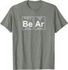 Gay Bear Pride T-Shirts Bear Periodic Table - Gay Bear Pride T-Shirt T-Shirt - Olive Heather
