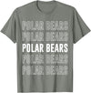 Polar Bears Apparel Polar Bears T-Shirt - Olive Heather
