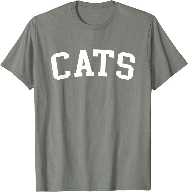 Cats - Style Cats T-Shirt - Olive Heather