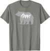 Grandma Granny GG T Shirt Gift SchippTees Amma Bear Icelandic Grandmother Nickname TShirt T-Shirt - Olive Heather