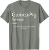 Guinea Pig Toys & Treats Guinea Pig Definition: BEST PET IN THE WORLD! Guinea Pigs T-Shirt - Olive Heather
