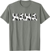 Cow Print Birthday Shirt For Family Men Women Cow Nana Birthday Family Matching 1 St Birthday Girl Boy T-Shirt - Olive