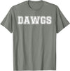 Dawgs T-Shirt - Olive Heather