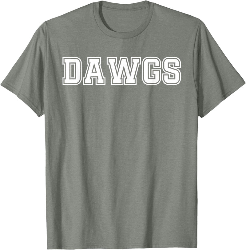Dawgs T-Shirt - Olive Heather