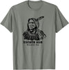 Nebraska Statue Oklahoma Court Standing Bear Ponca Tribe T-Shirt - Olive Heather