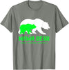Kabuki Syndrome Awareness T-Shirt Mama Bear Kabuki Syndrome Awareness Shirt for Men and Women T-Shirt - Olive Heather
