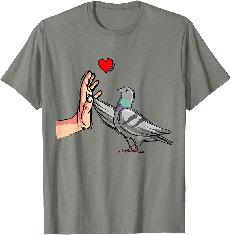 Funny Pigeon Lover Apparel & Gift Designs Pigeon Lover Men Women Kids T-Shirt - Olive Heather