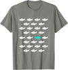 Fish Swimming Against the Ocean By Raminz Fish Swimming Against the Ocean and against Current design T-Shirt - Olive Heather