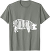 Capitalism Co Capitalist Pig - Fun Novelty Tshirt for Entrepreneurs T-Shirt - Olive Heather