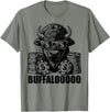 Gambling Gift Casino Gambler Stuff & Accessories Lucky Buffalo Casino Slot Machine BUFFALOOOOO Gambling T-Shirt, Small, Grey