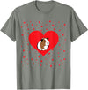 Guinea Pig Accessories & Shirts Guinea Pig Valentine's Day Shirt - Funny Guinea Pig Tshirt T-Shirt - Olive Heather