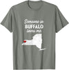 Buffalo T-Shirts Someone In Buffalo New York Someone In Buffalo Loves Me - Buffalo New York T-Shirt T-Shirt - Olive Heather