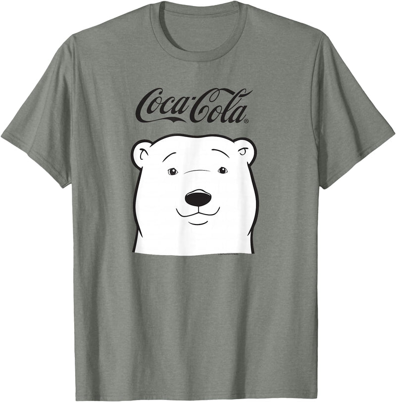 Coca-Cola Company Coca-Cola - Polar Bear T-Shirt - Olive Heather