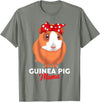 Sweet Baby Guinea Pig Gift For Girls And Women Guinea Pig Mama Guinea Pigs Funny Girls T-Shirt - Olive Heather
