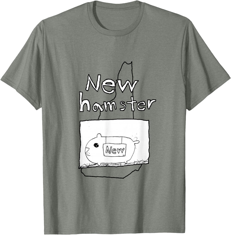 New Hamster (New Hampshire) T-Shirt - Olive Heather
