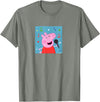 Peppa Pig - Music Album T-Shirt - Olive Heather