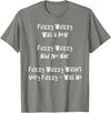 Speech Therapist Gifts - Tongue Twisters! Fuzzy Wuzzy Was a Bear... Best Tongue Twister Gift T-Shirt - Olive Heather