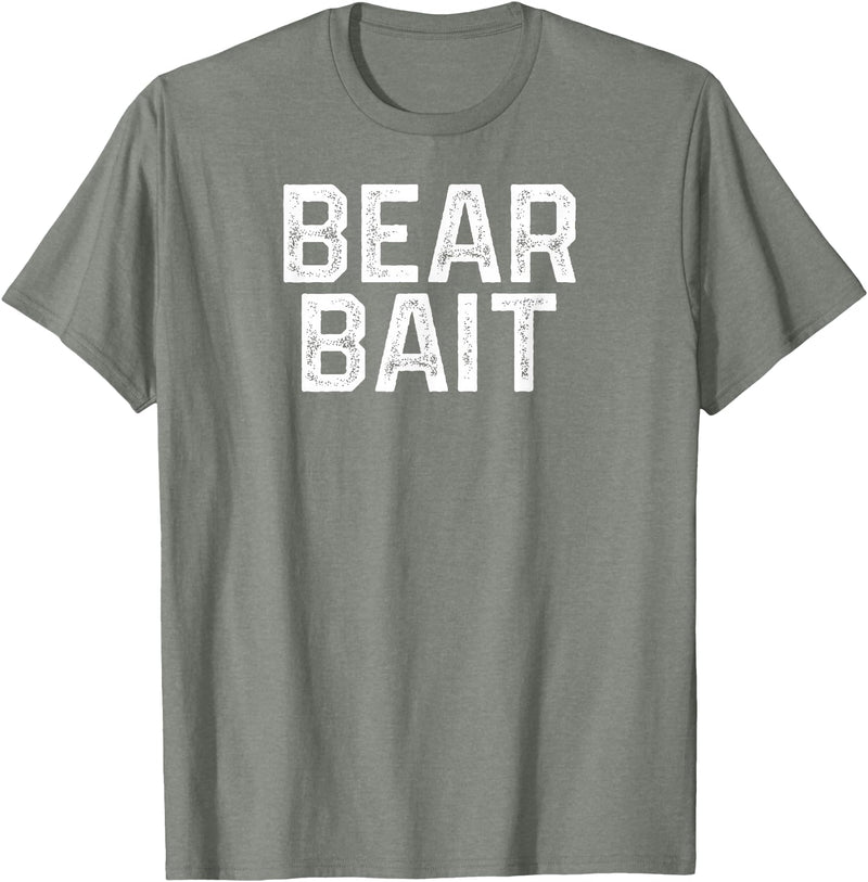 Gay BEAR BAIT Gay Merch LGBTQ Pride Gay Club BEAR BAIT Gay Merch LGBTQ Pride T-Shirt - Olive Heather