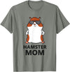 Hamster Mum Pet Hamster Mom T-Shirt - Olive Heather