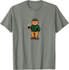 St Patricks Day Bear t -shir t St Patricks Day Bear T-Shirt - Olive Heather