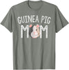 Guinea Pig Mom Gifts Guinea Pig Mom Guinea Pig Lover Gifts Mama Mother T-Shirt - Olive Heather