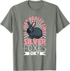 I Just Really Like My Silver Fox Rabbit T-Shirt in Olive Heather