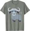 Funny Easy Lazy Last Minute Costumes Water Buffalo Costume T-Shirt - Olive Heather