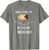 Funny Skinny Pig Gifts and Apparel Skinny Pig T-Shirt, "Was ist ein Teil von Wheek versteht nicht?" T-Shirt - Olive Heather