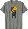 From California with Love Bear hugging Lebanon (based on California design) T-Shirt - Olive Heather