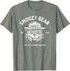 Giant Step Design Co. Vintage Smokey Bear Logo Only You Can Prevent Wildfires T-Shirt - Olive Heather