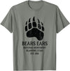 National Park Gifts Bears Ears National Monument Blanding Utah T-Shirt - Olive Heather