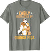 Fluff Lover Quote Guinea Pig Quote for a Guinea Lover T-Shirt - Olive Heather