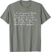 Constitutional Rights Gifts Second Amendment Right to Bear Arms Shall Not Be Infringed T-Shirt - Olive Heather