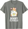 Cute Guinea Pig Tees And Gifts Sorry My Guinea Pig Ate My Homework Guinea Pig School T-Shirt - Olive Heather