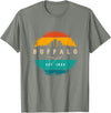 BASBO City of Buffalo New York T-Shirt - Olive Heather