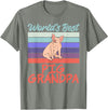 Pig Lover Gifts & Accessories Worlds best Pig Grandpa Pig Owner Pig Farmer Pig Grandad T-Shirt - Olive Heather
