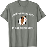 Guinea Pig Accessories & Gifts Funny Guinea Pig Tshirt Gift | Guinea Pig Tee T-Shirt - Olive Heather