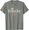 Port Stevens P.S.75 Design Polar Bear - Hudson Bay - Canada - Maple Leaf - Maple Leaf T-Shirt - Olive Heather
