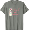 Llama Get Married Funny Bachelorette Party Novelty Llama Get Married Shirt Funny Bride Bachelorette Party T-Shirt - Olive Heather