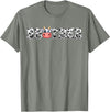 ETHRLO cow im one birthday decorations Shirts Brother Cow Print Cowboy Animal Pattern Farmer Cow Brother T-Shirt - Olive