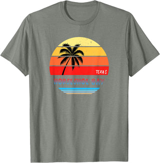 Horseshoe Bay Texas Souvenirs and Gifts Horseshoe Bay Shirt | Horseshoe Bay Texas T-Shirt - Olive Heather