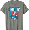 ICEE Bear Classic Sofa Chillin' Logo T-Shirt - Olive Heather