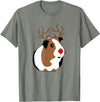 Guinea Pig Accessories and Shirts Funny Guinea Pig Xmas Tshirt | Guinea Pig Christmas Gift T-Shirt - Olive Heather