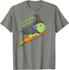 guineamerch Guinea Pig Wheeked Witch Halloween T-Shirt - Olive Heather