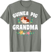 Guinea Pig Grandma Wear Guinea Pig Grandma Pet Owner T-Shirt - Olive Heather