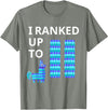 I Ranked Up To 11 Birthday Video Game Llama Piñata Birthday T-Shirt - Olive Heather