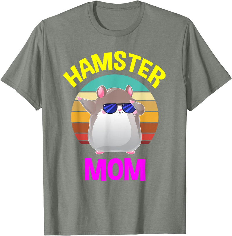 Hamster Mother Costume Lover Gifts Women Children T-Shirt - Olive Heather